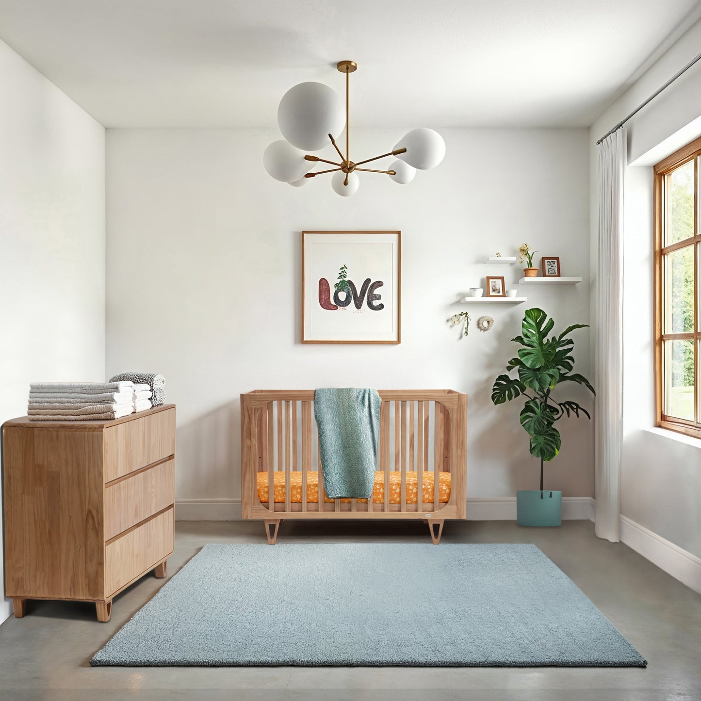 COCOON Vibe Sandstone including an Australian made Inner Spring mattress & Toddler bed rail