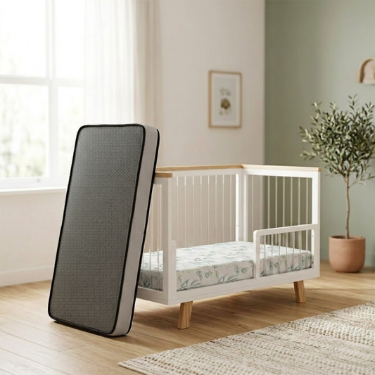COCOON LUSH Including an Australian made inner spring mattress & Toddler bed rail