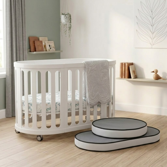 COCOON NEST WHITE Including the Australian made mattress set