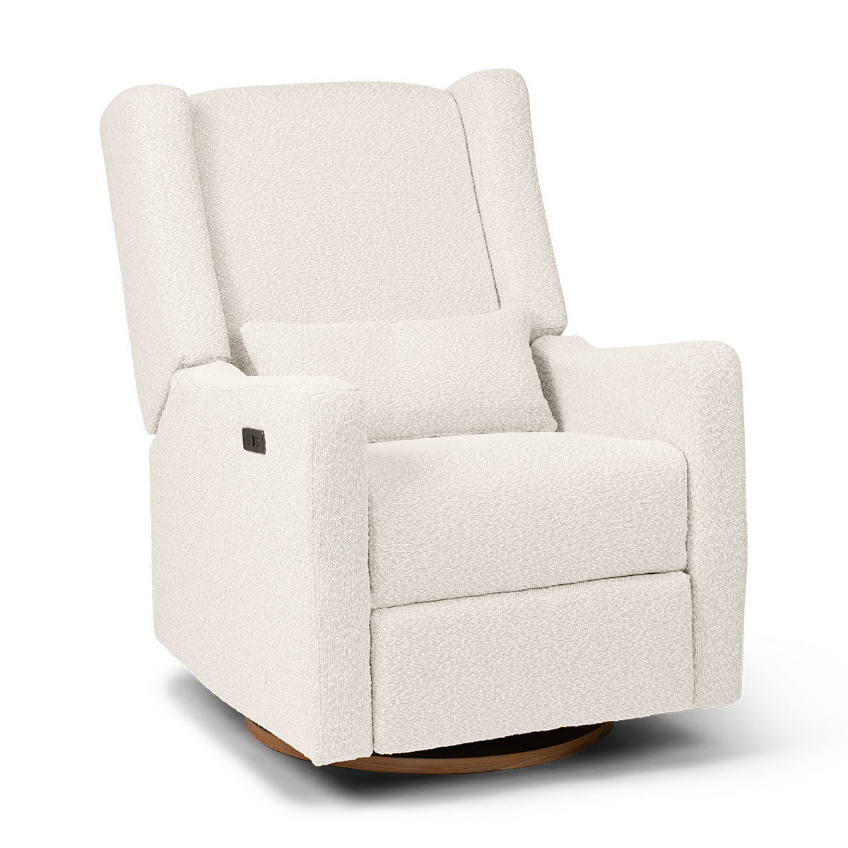 COCOON BONDI Electric Recliner Glider Chair in Vanilla Boucle