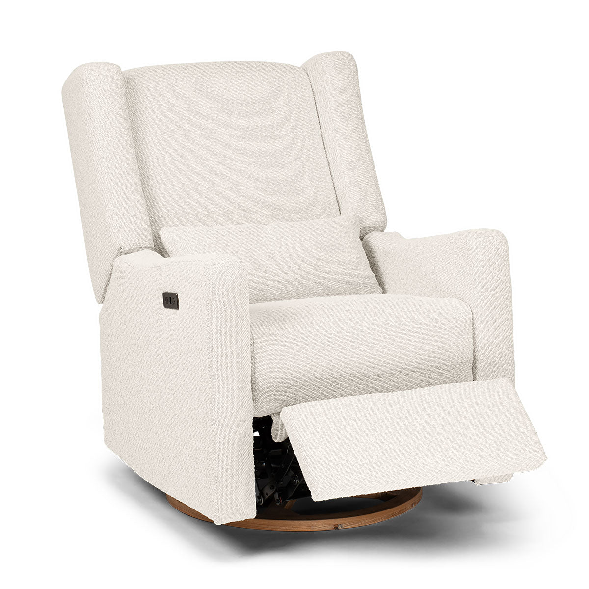 COCOON BONDI Electric Recliner Glider Chair in Vanilla Boucle