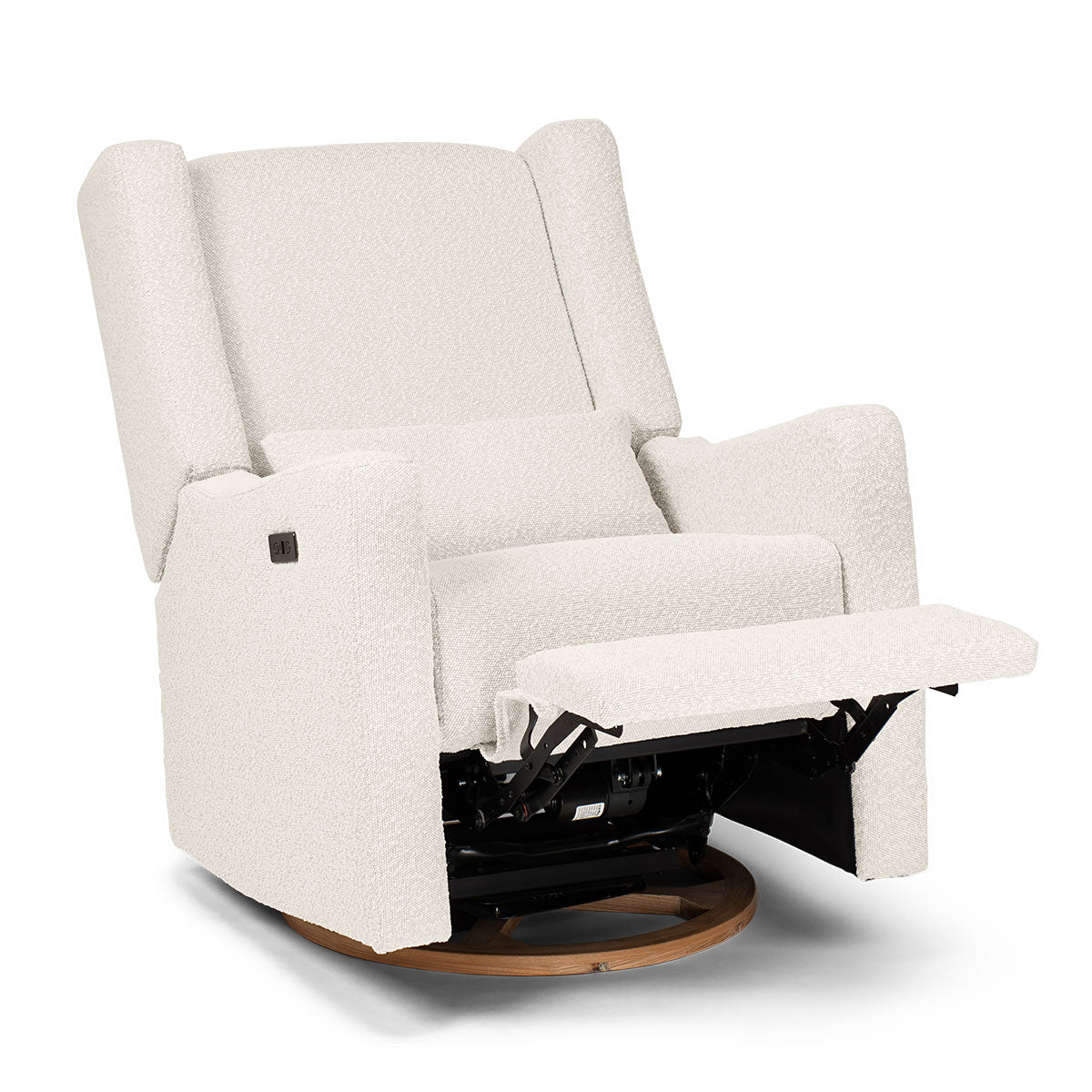 COCOON BONDI Electric Recliner Glider Chair in Vanilla Boucle