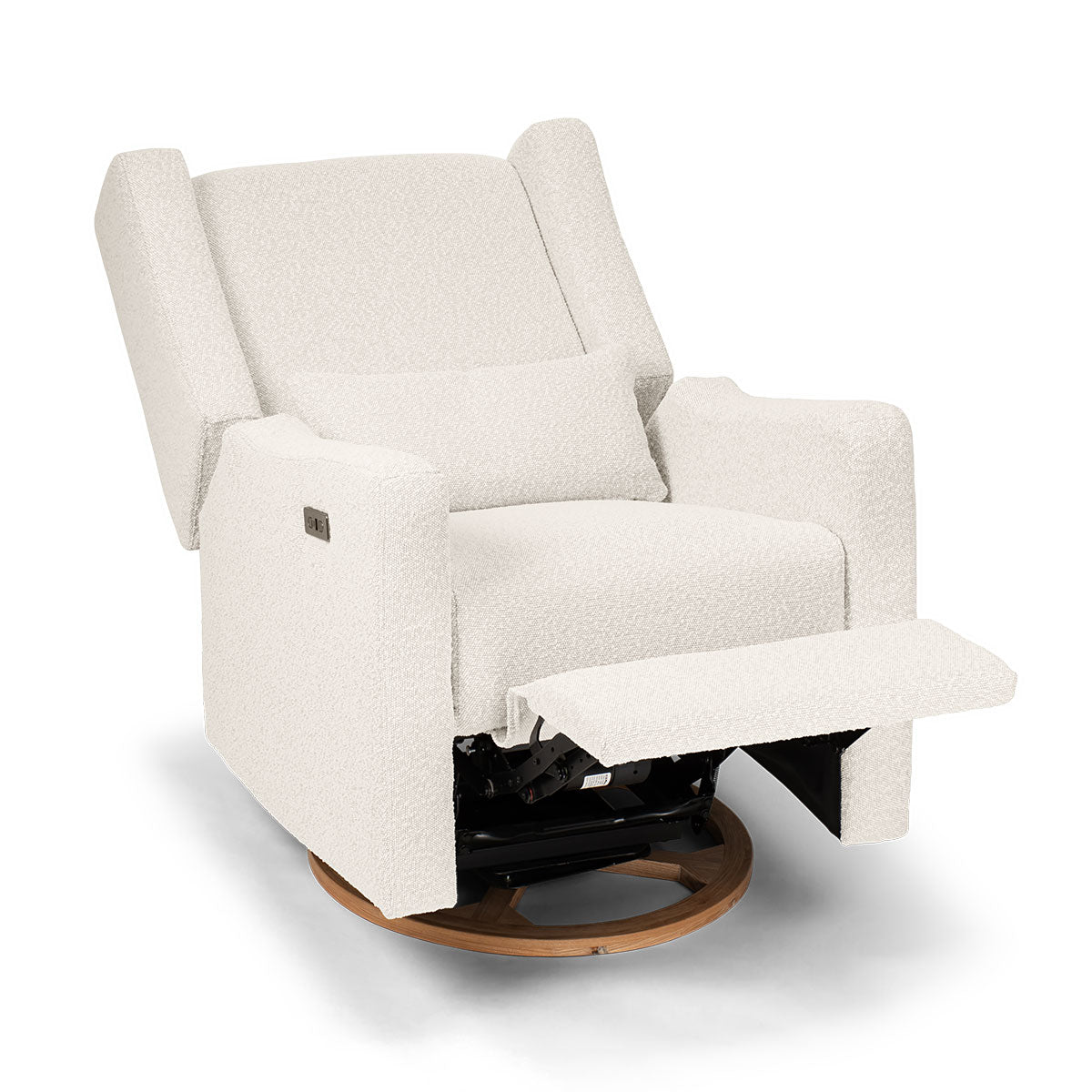 COCOON BONDI Electric Recliner Glider Chair in Vanilla Boucle