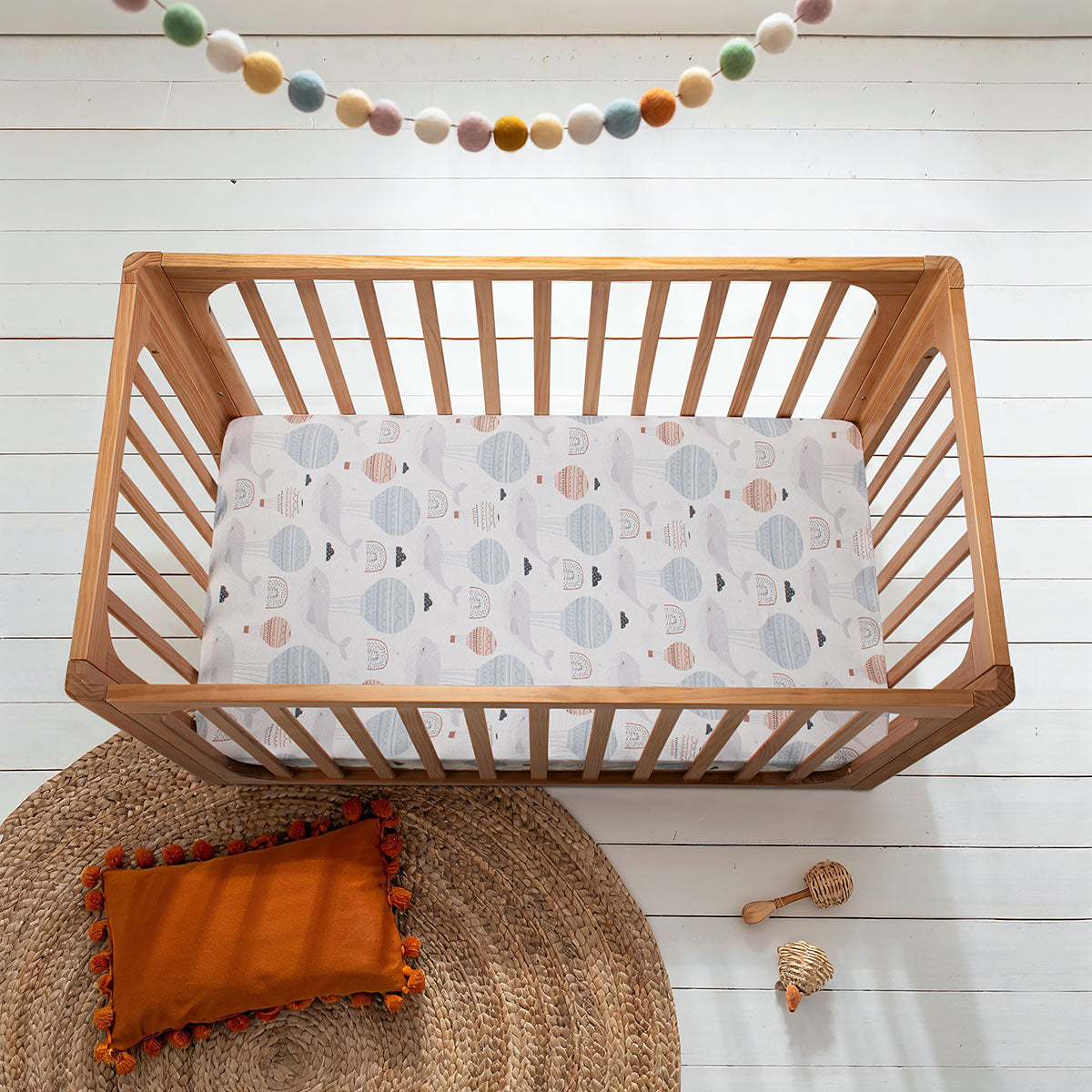 COCOON Fitted Cot Sheet – Heavy Sleeper