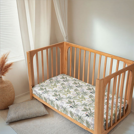 COCOON Fitted Cot Sheet – Tropicana