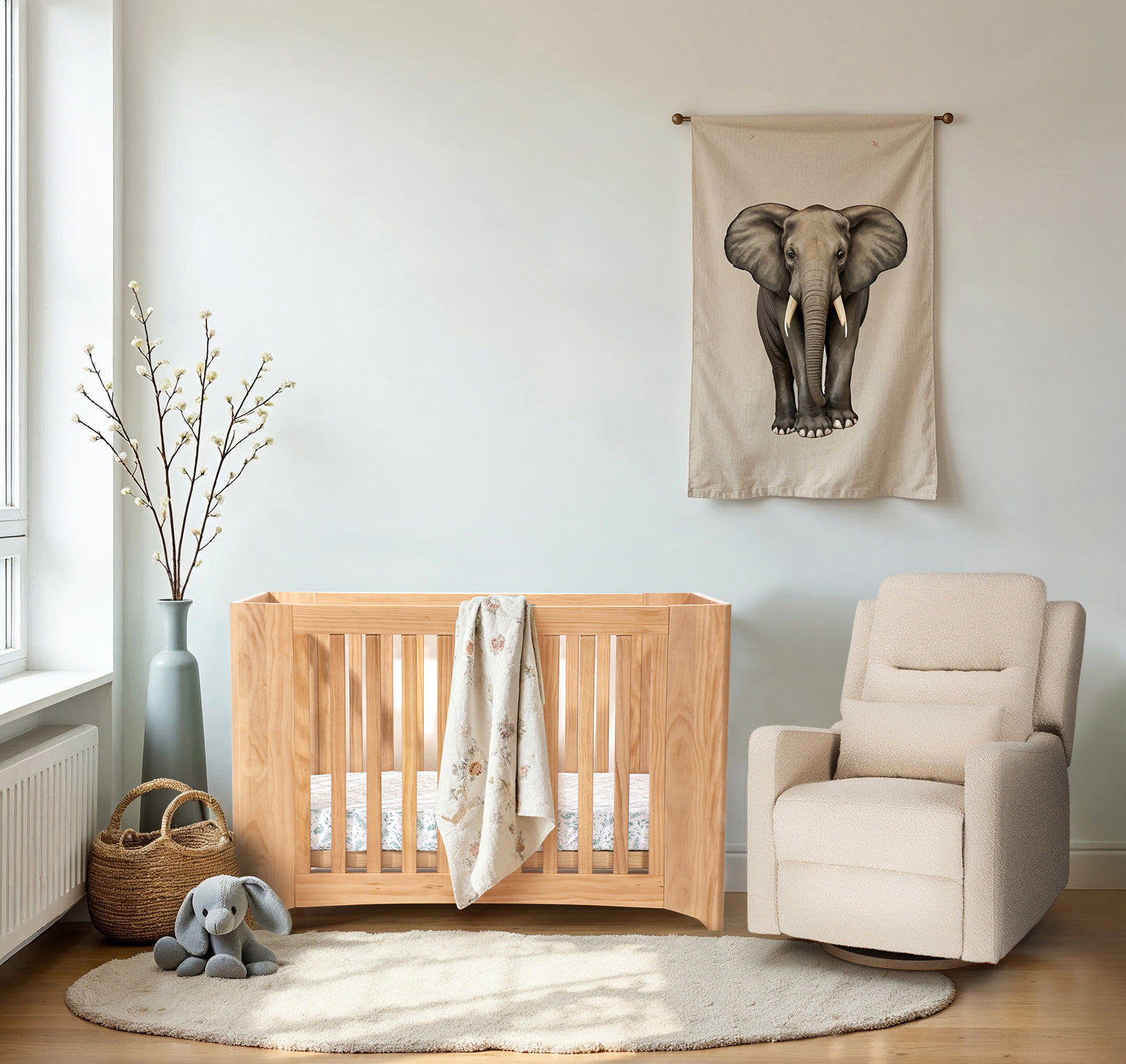 COCOON Evolve 4 in 1 Sandstone Including the Australian made mattress set & Toddler bed Conversion Kit