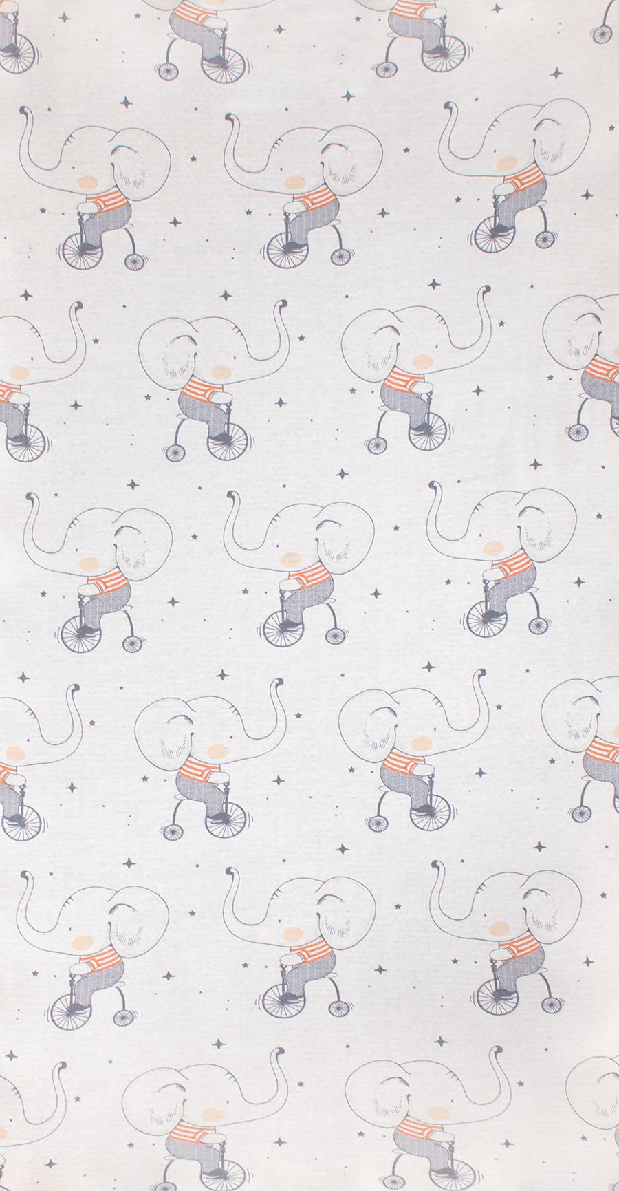 COCOON Fitted Cot Sheet – Circus Elephant