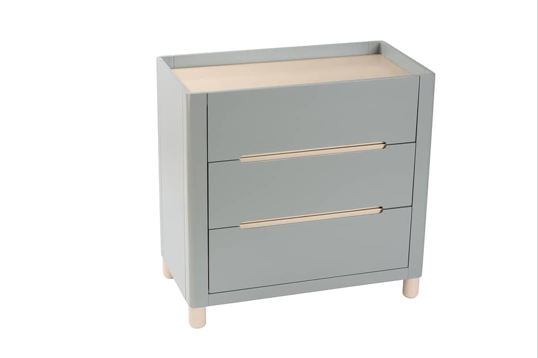 ALLURE CHANGE AREA DOVE GREY NATURAL Including premium change mat