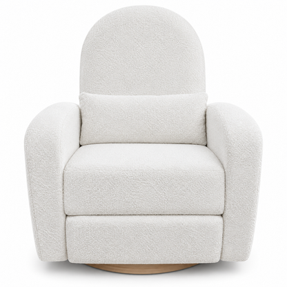 COCOON Dome Electric Recliner Glider Nursery Chair is Eggshell