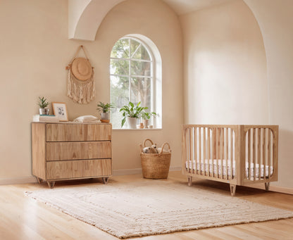 COCOON Vibe Sandstone including an Australian made Inner Spring mattress & Toddler bed rail