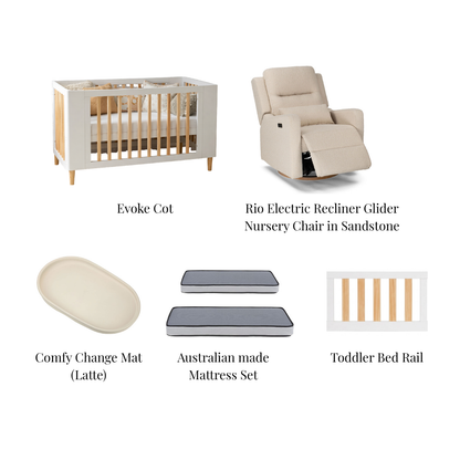 Cocoon Evoke Love & Grow Nursery Bundle