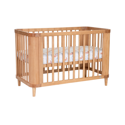 Scandi Nursery Cot - Sandstone