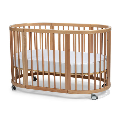 Lolli Furniture Sprout 4 in 1 Natural beech wood Including the Australian made mattress set