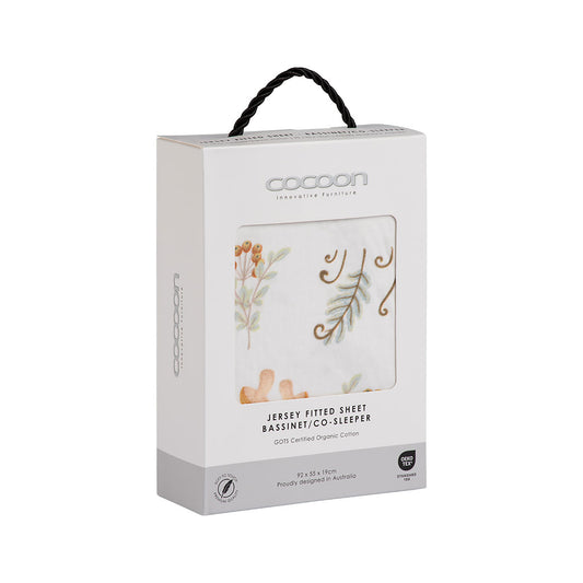 COCOON Bassinet/Co-Slepper Fitted Sheet – Harper HedgeHog