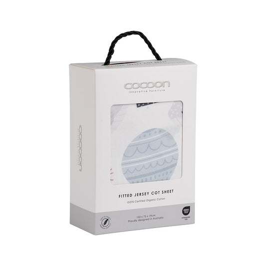 COCOON Fitted Cot Sheet – Heavy Sleeper