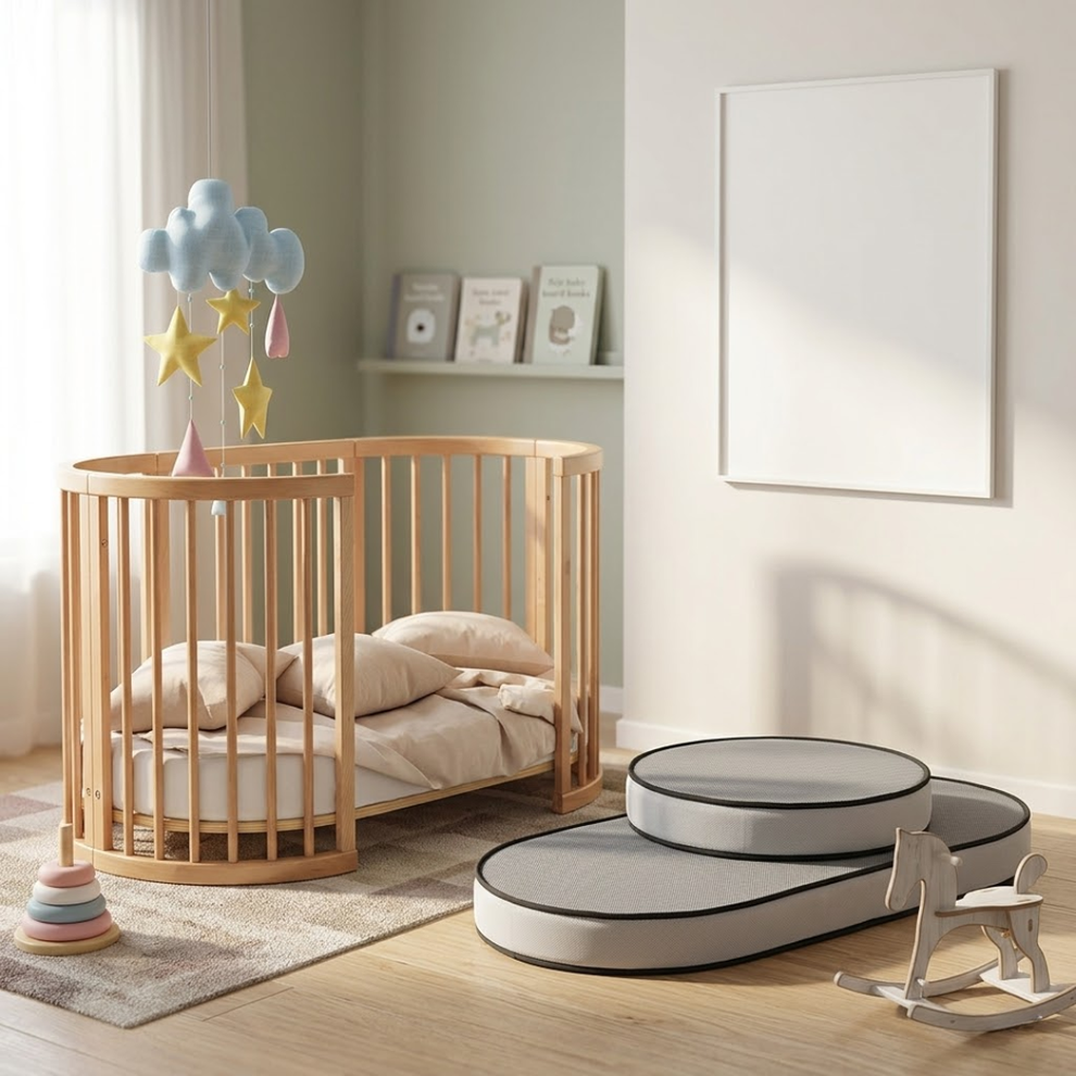 Newborn Furniture Set: Convertible Crib & Mattress – Cocoon Furniture