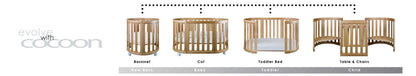 COCOON NEST NATURAL Including the Australian made mattress set