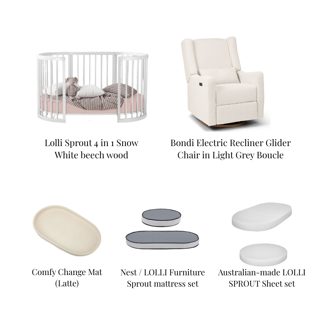 Cocoon Lolli Sprout All You Need, Nursery Bundle