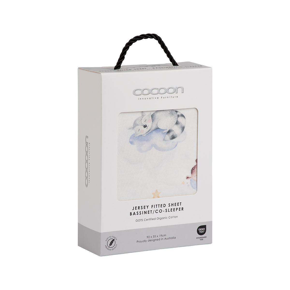 COCOON Bassinet/Co-Slepper Fitted Sheet – Sweet Dreams