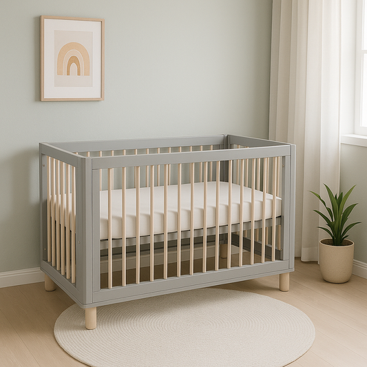 COCOON Allure Dove Grey/Natural wash including an Australian made inner spring mattress