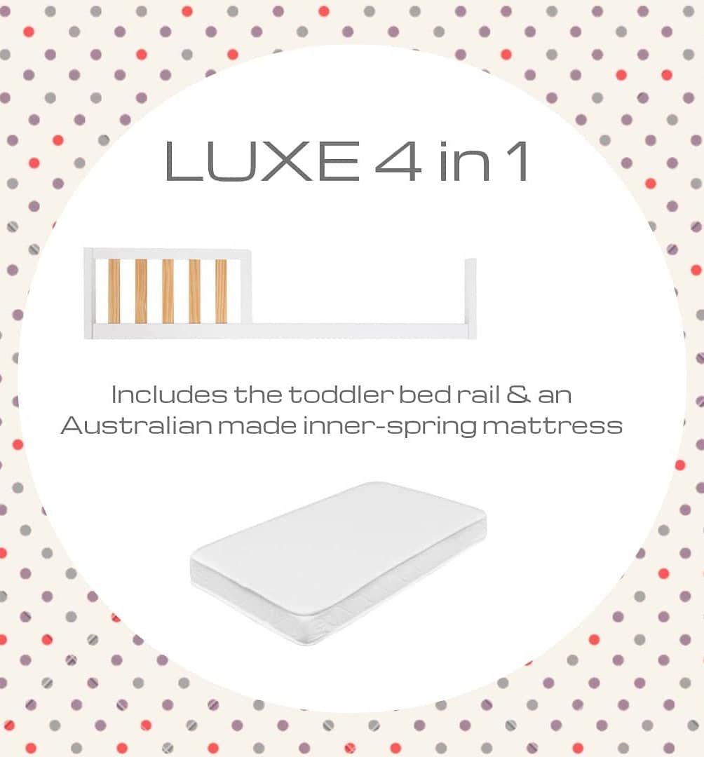 COCOON LUXE including an Australian made inner spring mattress