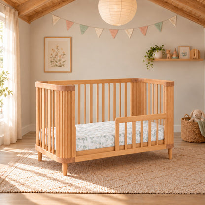 Scandi Nursery Cot - Sandstone