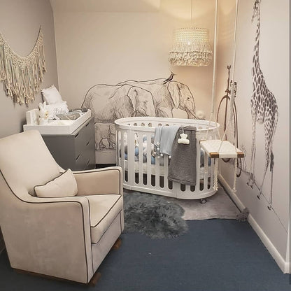 COCOON NEST WHITE Including the Australian made mattress set